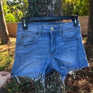 American Eagle Outfitters Light Blue Jean Shorts